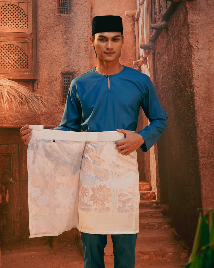 Rimba Hijau Instant Sampin Adult - Soft Blue & Purple