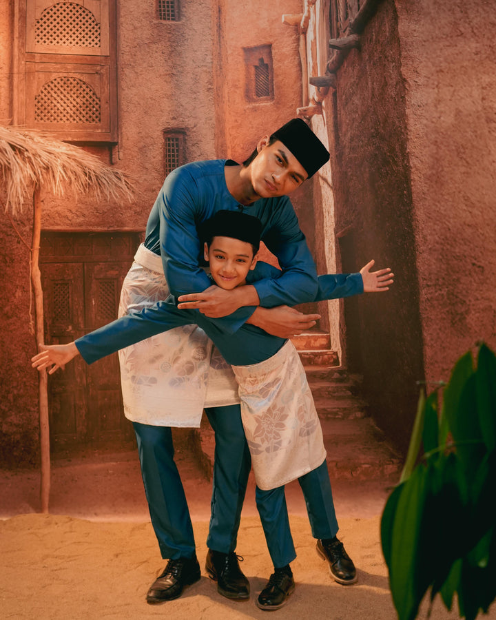 Rimba Hijau Instant Sampin Kid - Soft Blue & Purple