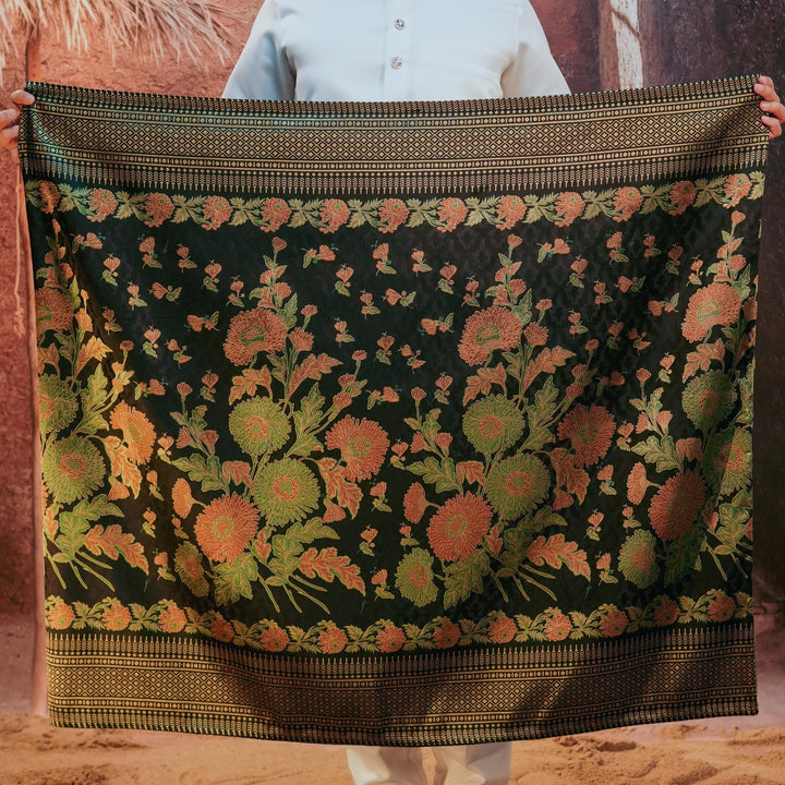 Kekwa Warisan Original Sampin Adult - Green & Gold - SampinExclusiveMy
