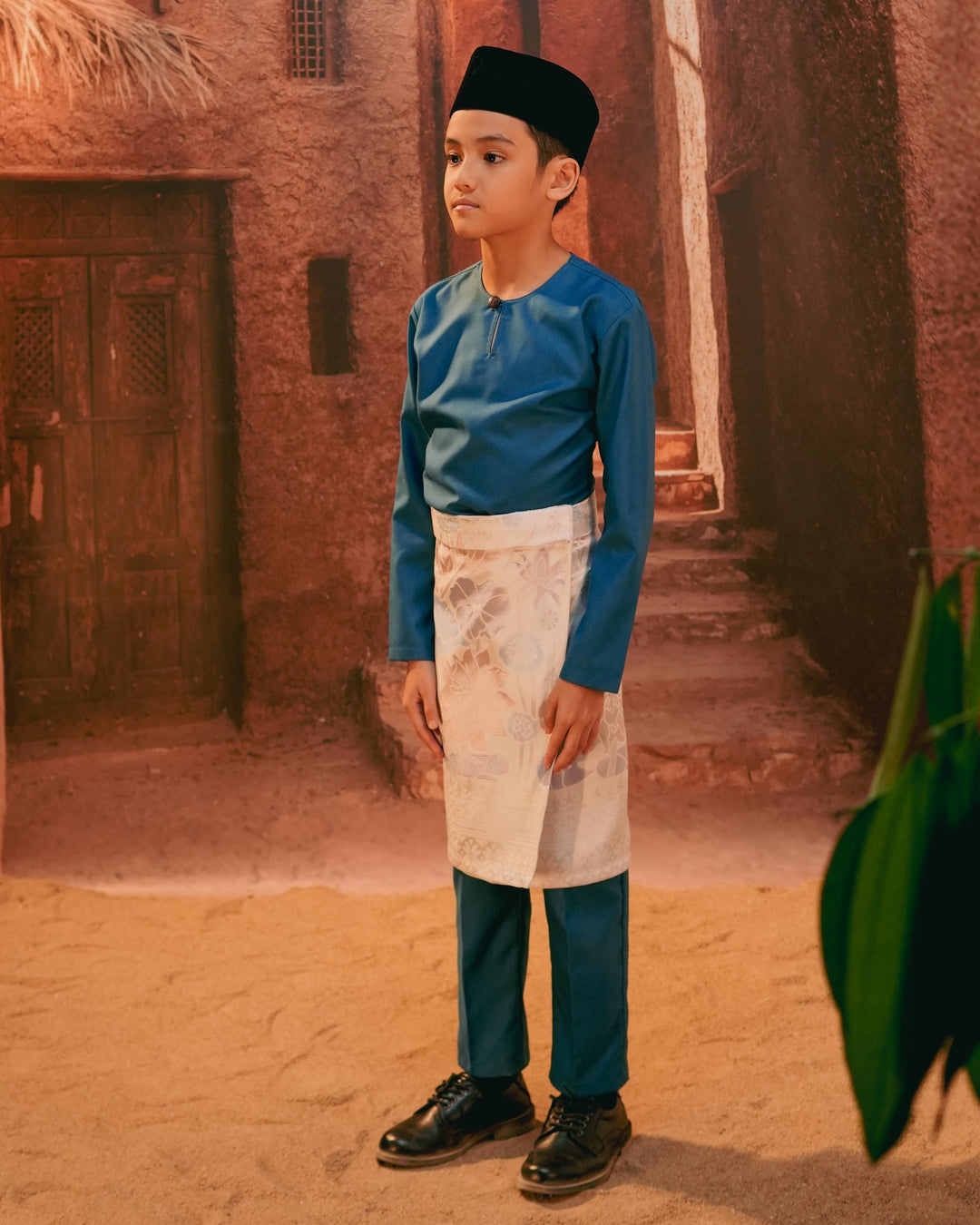 Rimba Hijau Instant Sampin Kid - Soft Blue & Purple