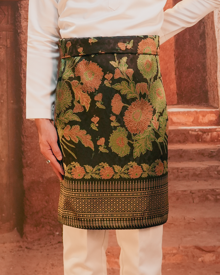 Kekwa Warisan Original Sampin Adult - Green & Gold