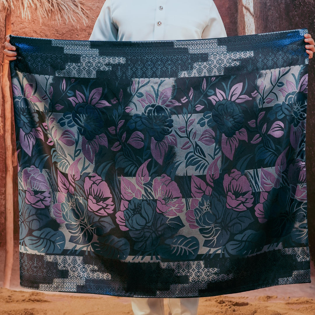 Leka Pantai Original Sampin Adult - Blue & Purple