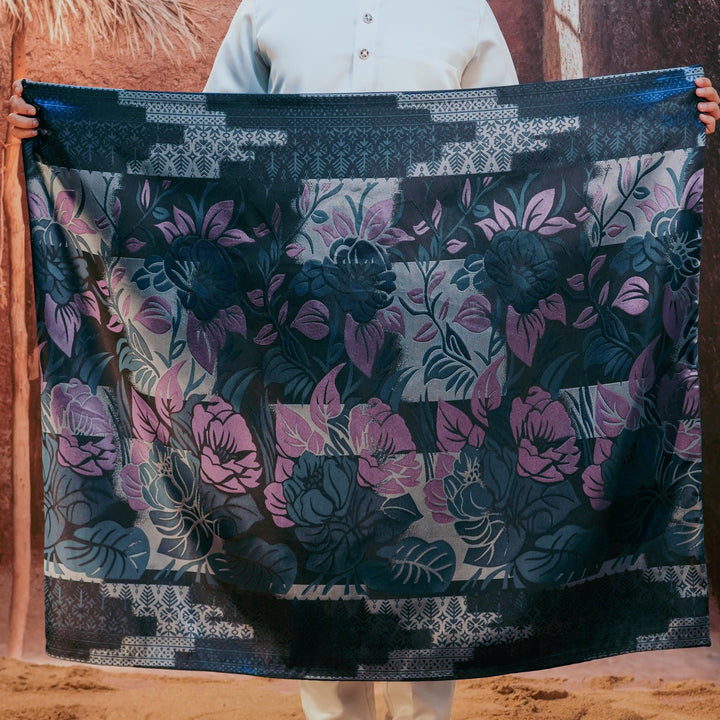 Leka Pantai Original Sampin Adult - Blue & Purple