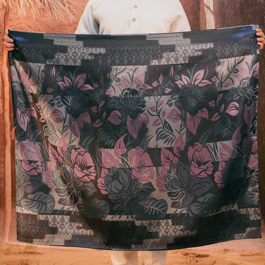 Leka Pantai Original Sampin Adult - Blue & Purple