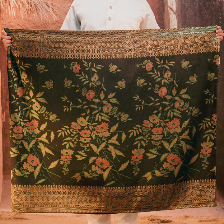 Seri Kenanga Original Sampin Adult - Green & Gold