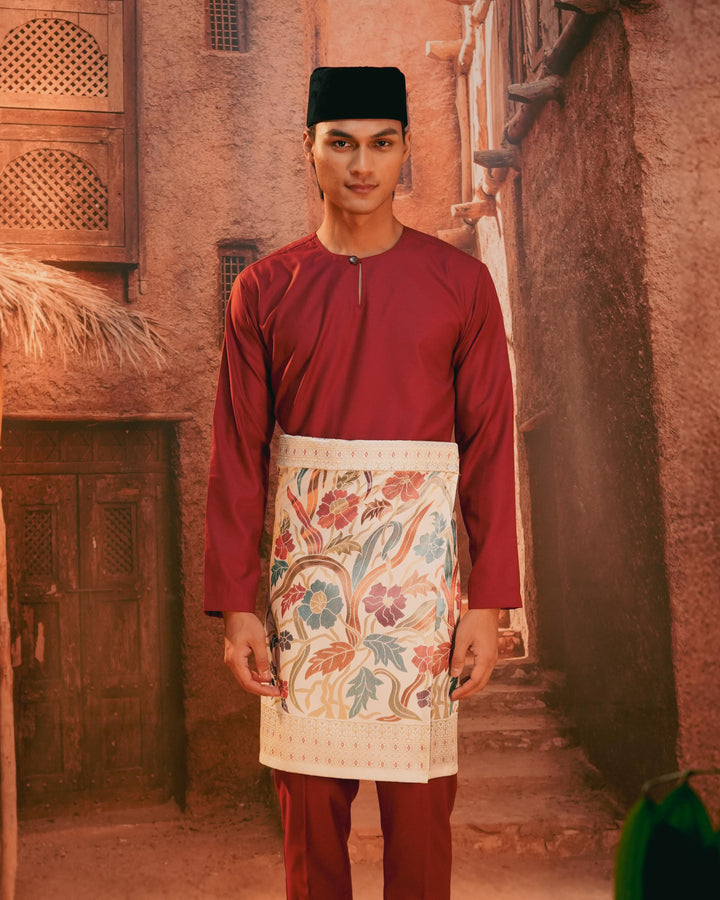 Anyaman Lestari Instant Sampin Adult - Offwhite & Mix