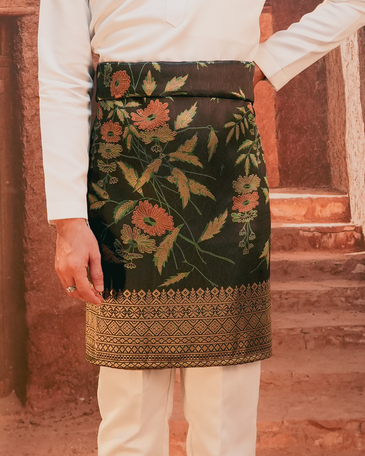 Seri Kenanga Original Sampin Adult - Green & Gold