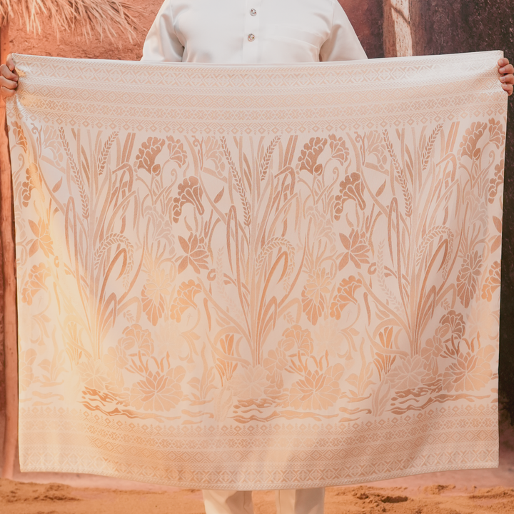 Padi Original Sampin Adult - Offwhite & Gold