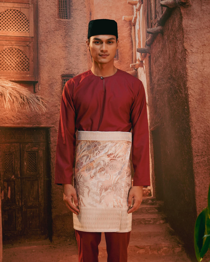 Bunga Raya Instant Sampin Adult - Soft Pink & Purple