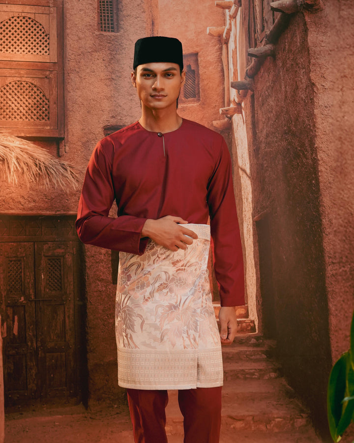 Bunga Raya Instant Sampin Adult - Soft Pink & Purple