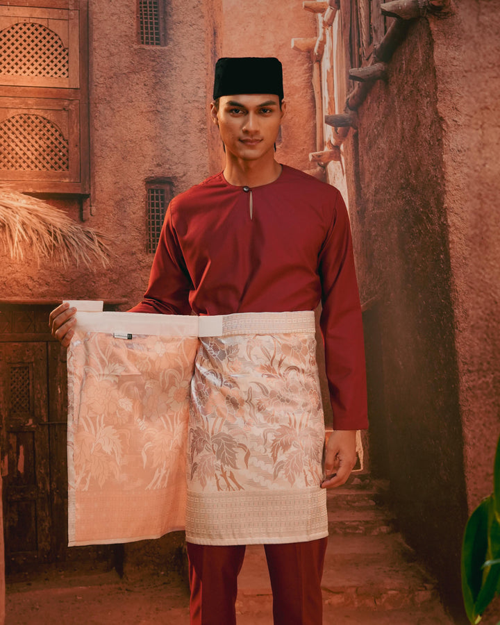 Bunga Raya Instant Sampin Adult - Soft Pink & Purple