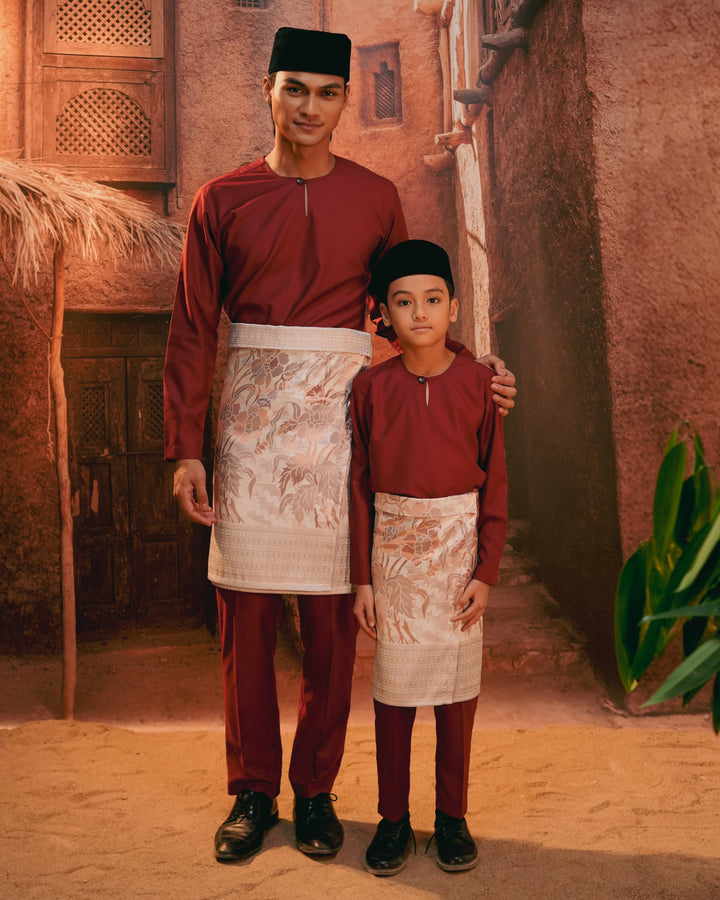 Bunga Raya Instant Sampin Adult - Soft Pink & Purple