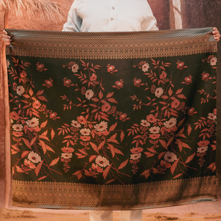 Seri Kenanga Original Sampin Adult - Maroon & Gold