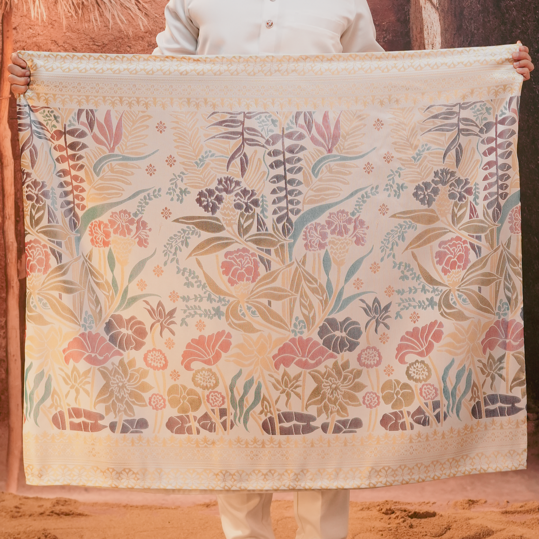 Rimba Hijau Original Sampin Adult - Offwhite & Mix