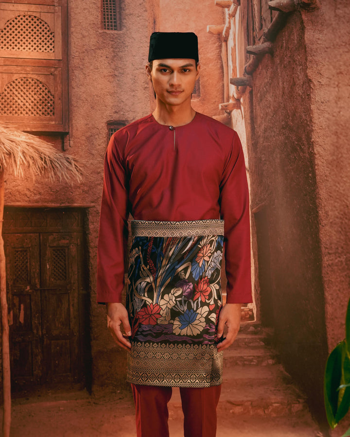 Padi Instant Sampin Adult - Navy Blue & Maroon