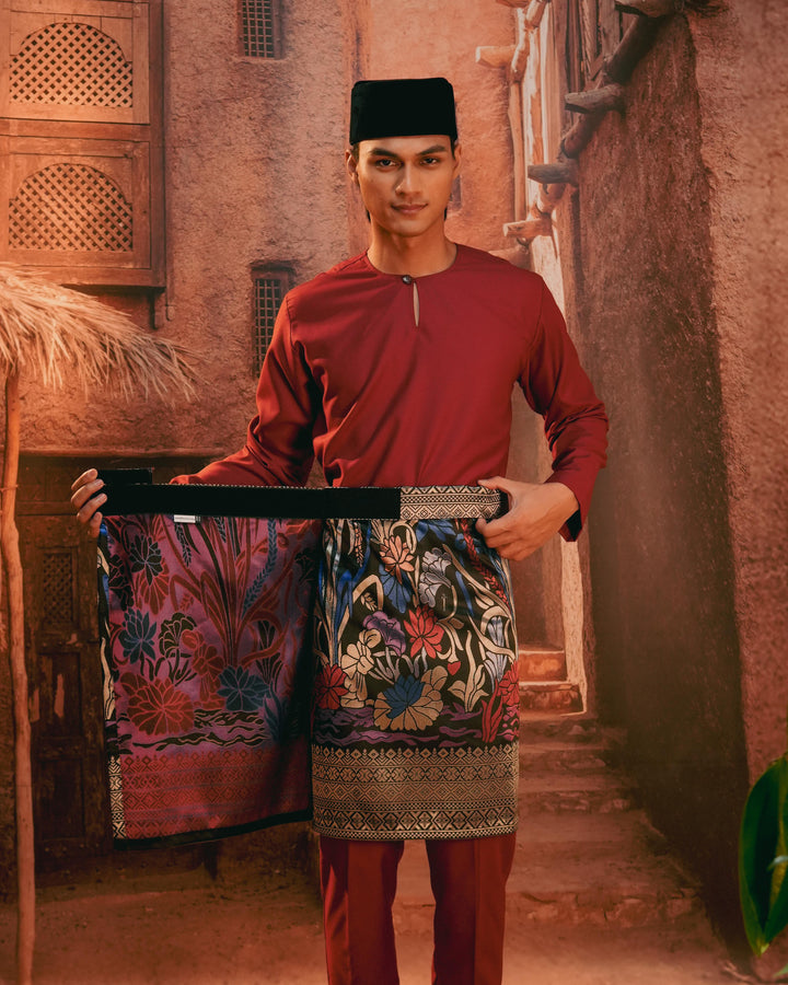 Padi Instant Sampin Adult - Navy Blue & Maroon