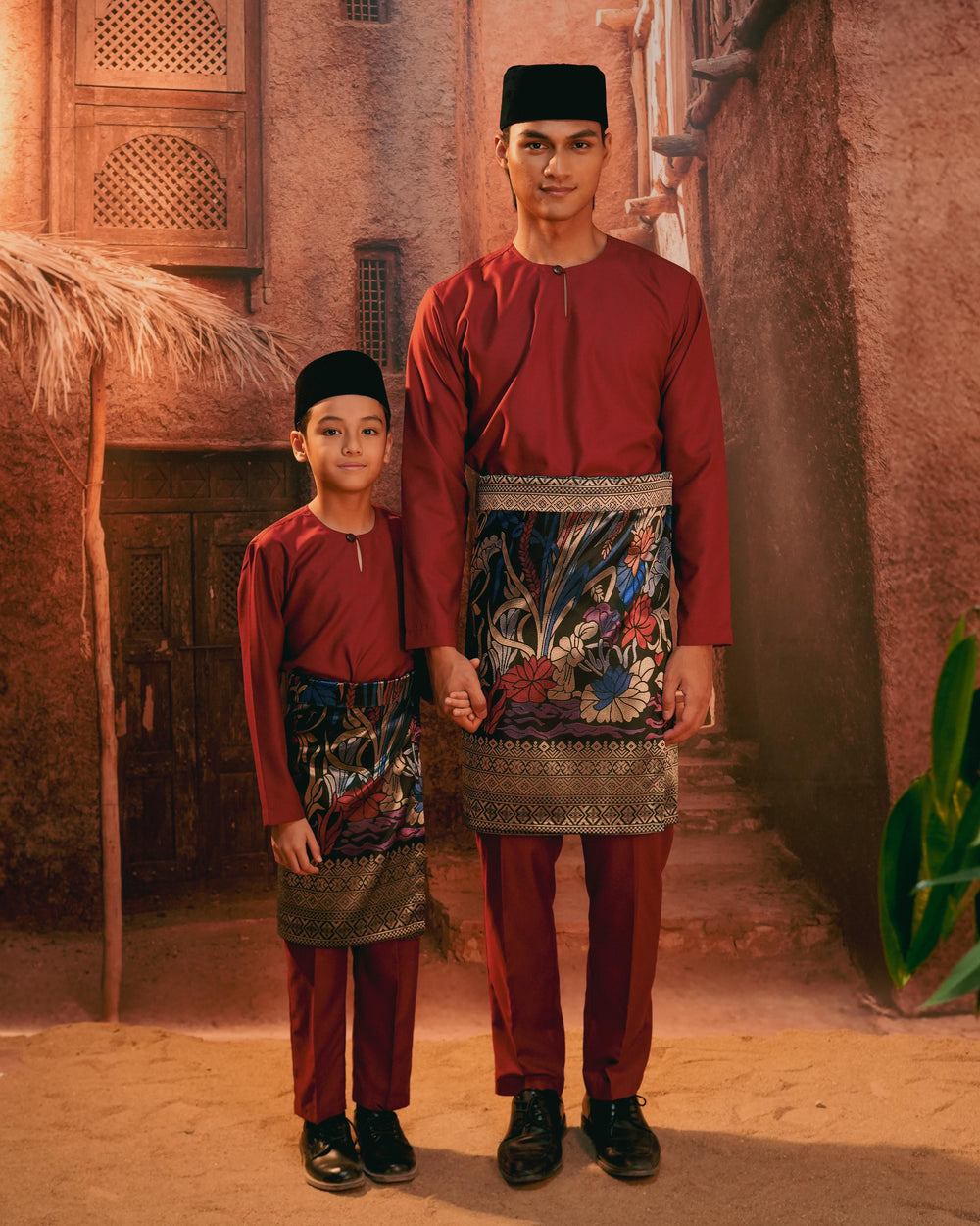 Padi Instant Sampin Adult - Navy Blue & Maroon - SampinExclusiveMy