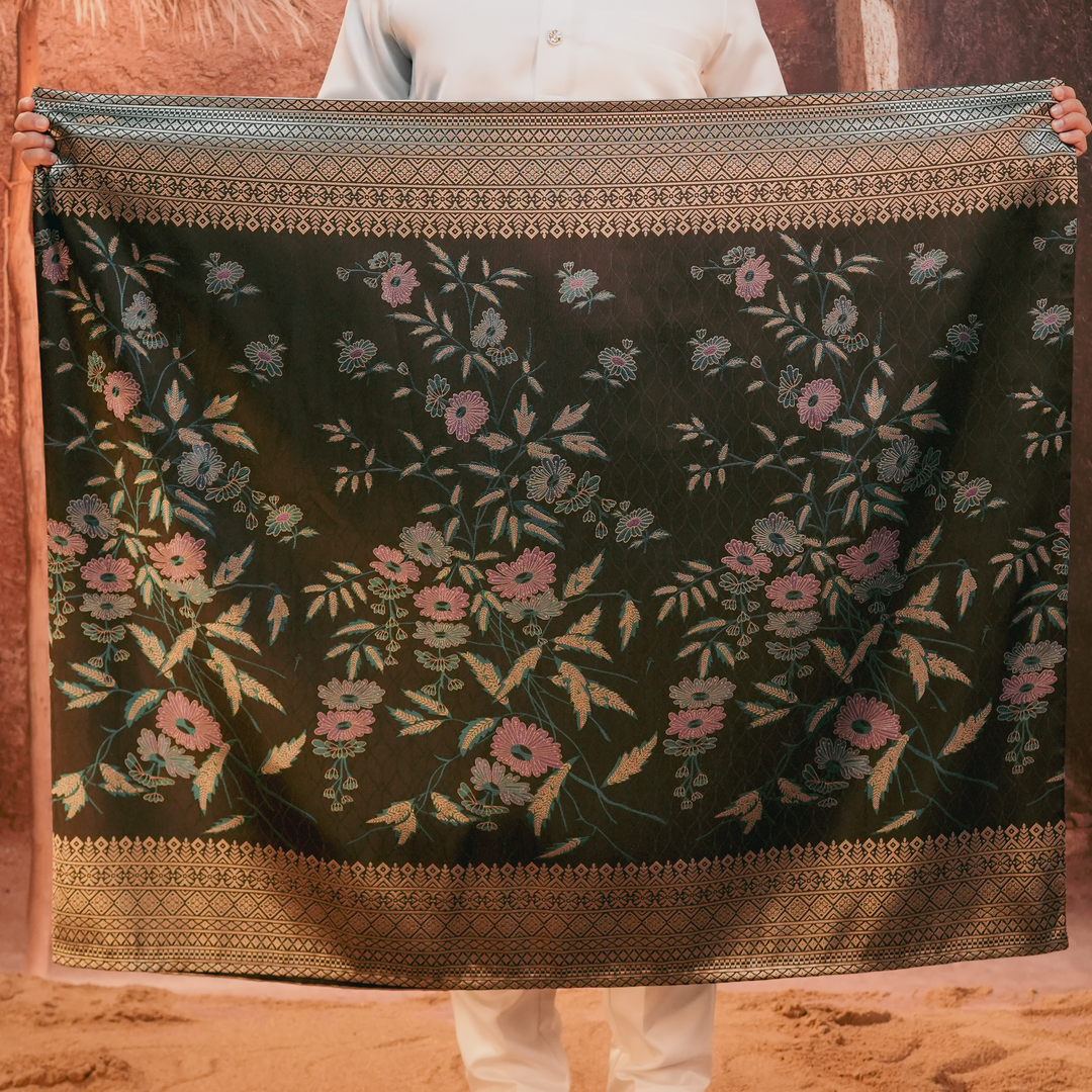 Seri Kenanga Original Sampin Adult - Purple & Blue