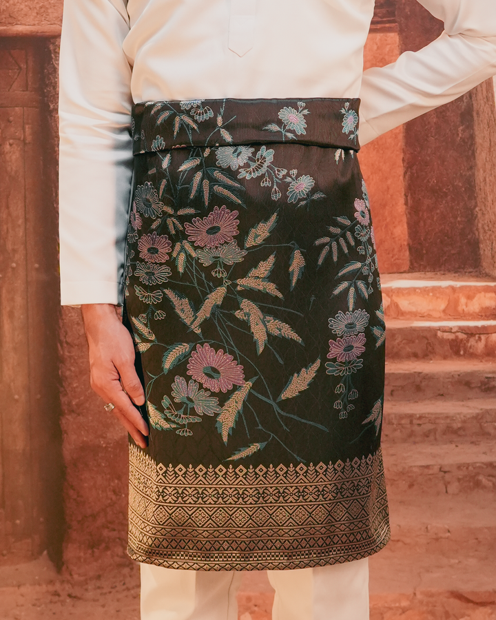 Seri Kenanga Original Sampin Adult - Purple & Blue