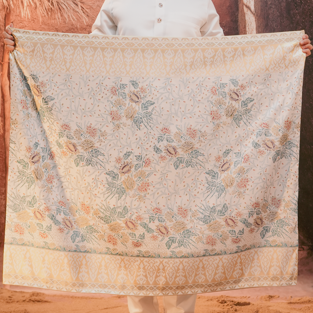 Seri Istana Original Sampin Adult - Soft Gold & Blue