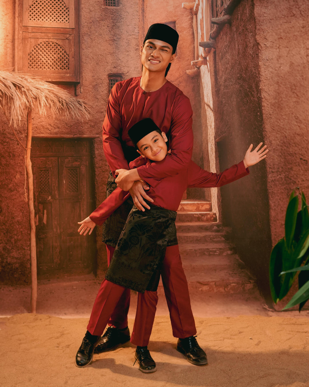 Rimba Hijau Instant Sampin Kid - Black & Black