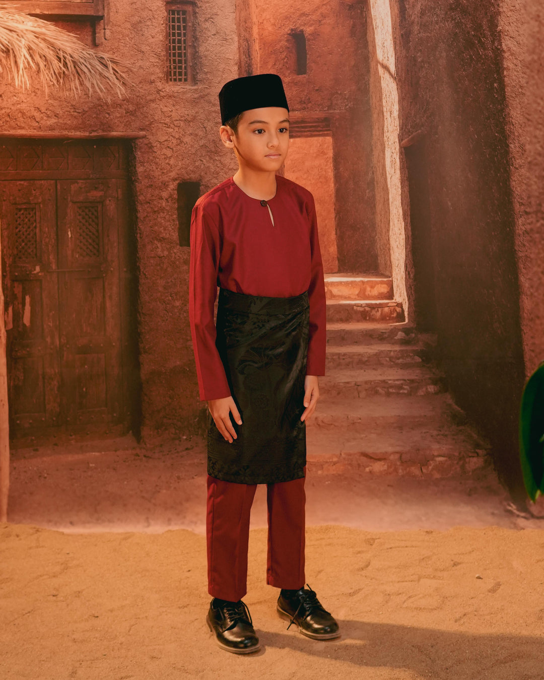 Rimba Hijau Instant Sampin Kid - Black & Black