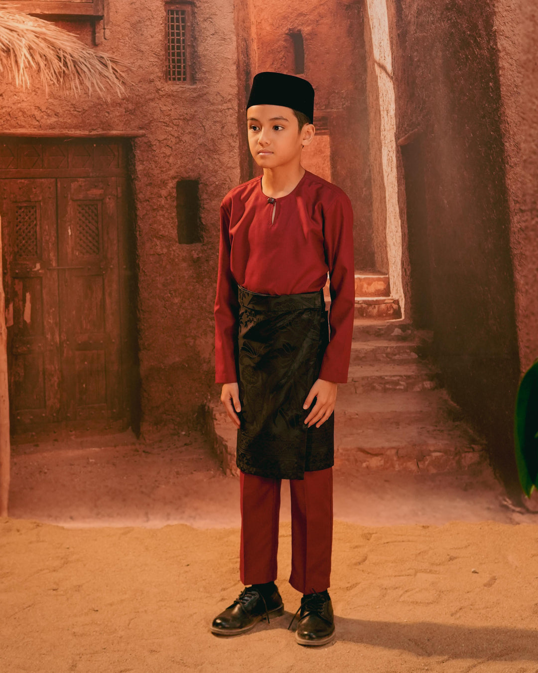 Rimba Hijau Instant Sampin Kid - Black & Black