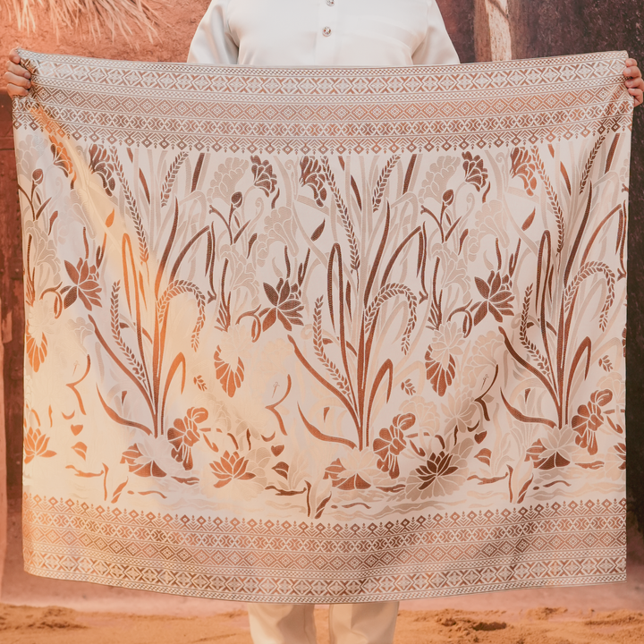 Padi Original Sampin Adult - Offwhite & Brown