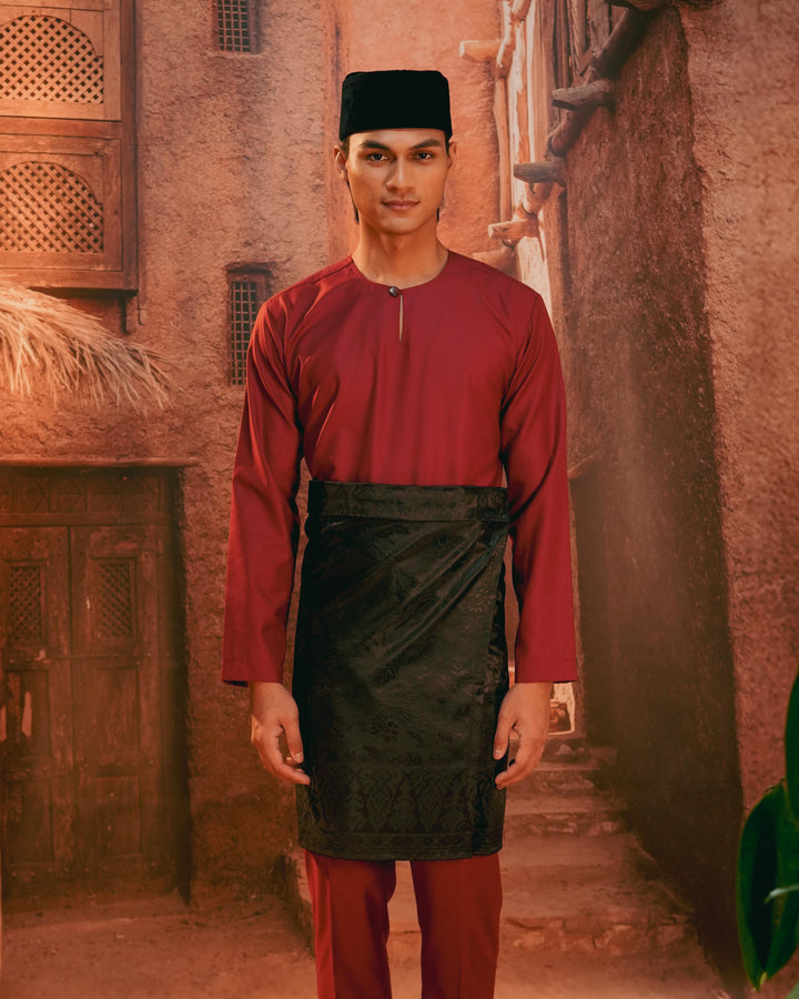 Seri Istana Instant Sampin Adult - Black & Black