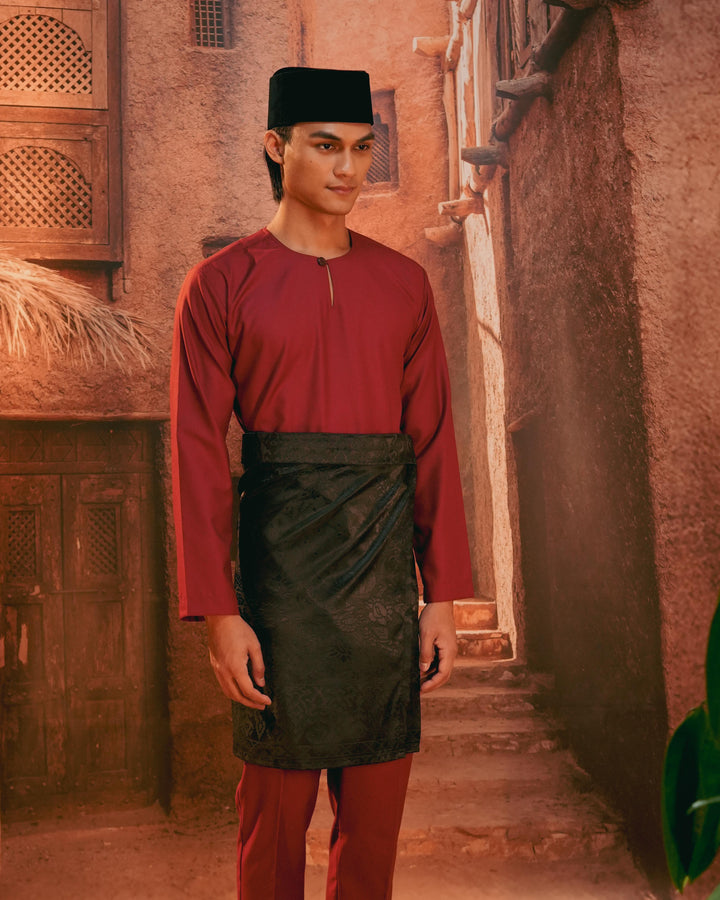 Seri Istana Instant Sampin Adult - Black & Black