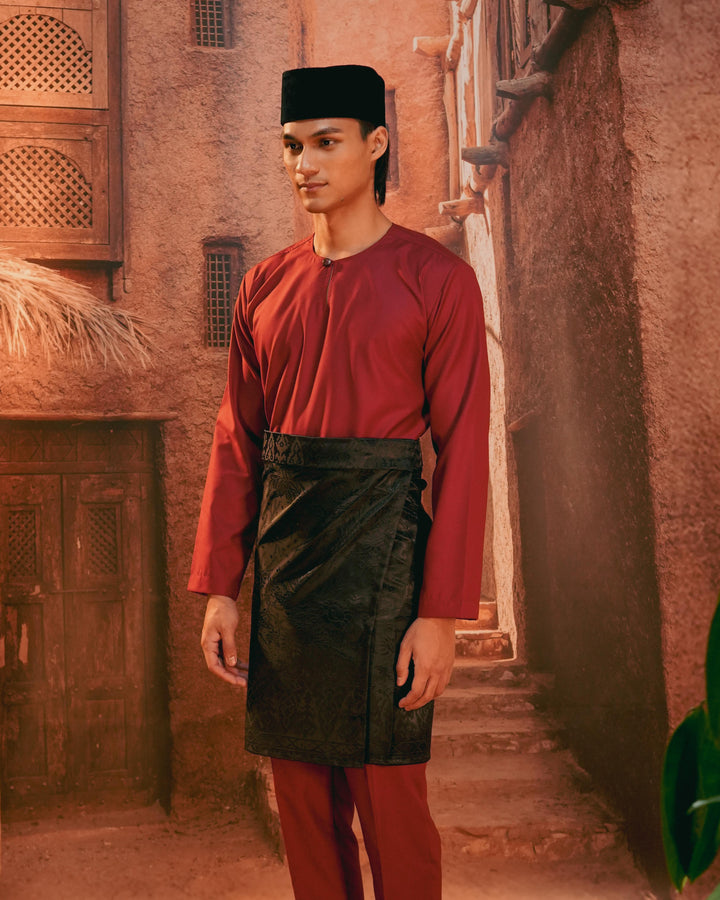 Seri Istana Instant Sampin Adult - Black & Black