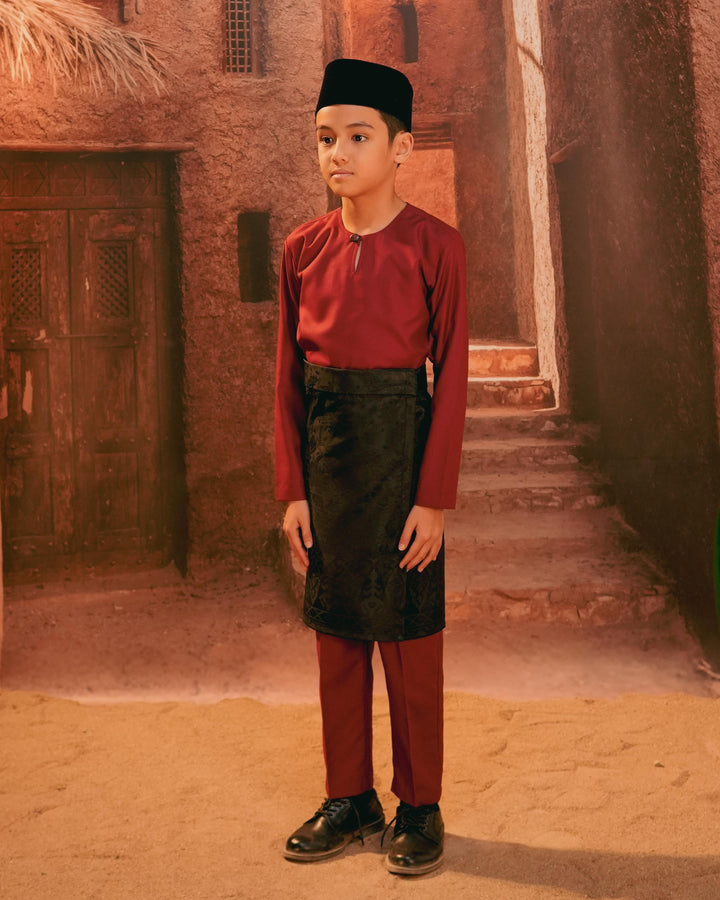 Seri Istana Instant Sampin Kid - Black & Black