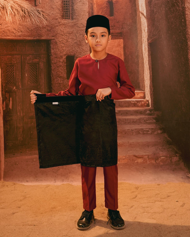 Seri Istana Instant Sampin Kid - Black & Black