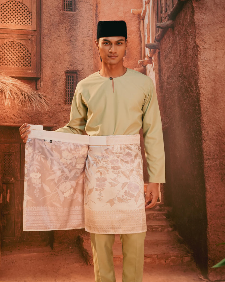 Seri Kenanga Instant Sampin Adult - Soft Purple & Gold