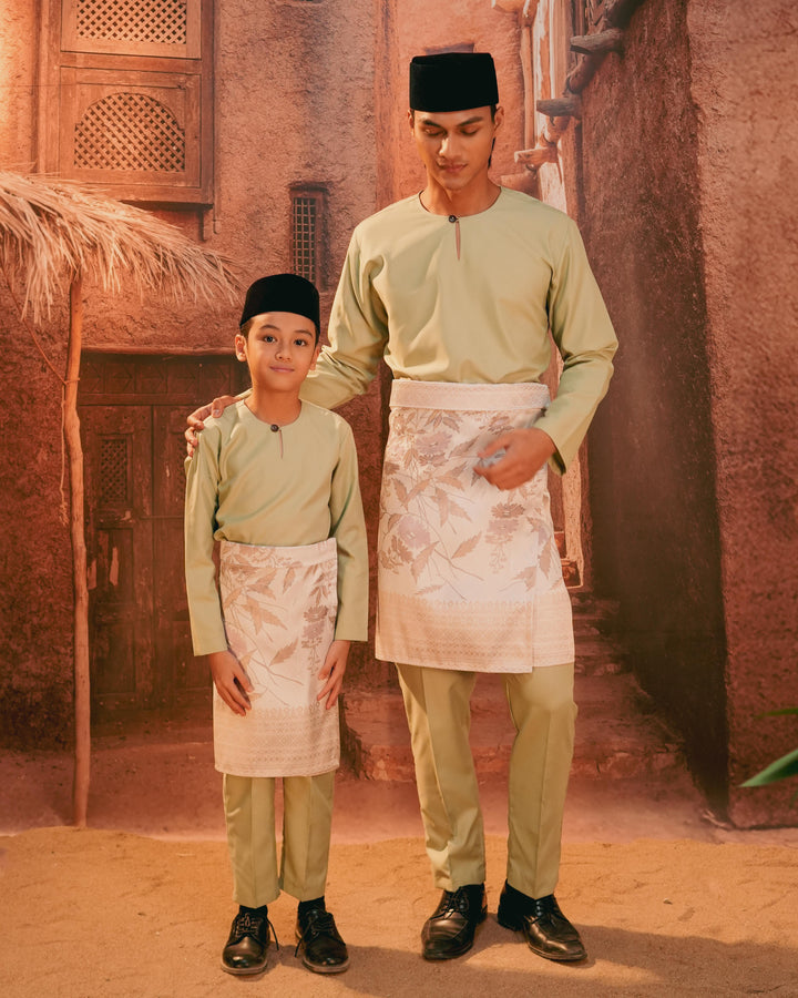 Seri Kenanga Instant Sampin Adult - Soft Purple & Gold