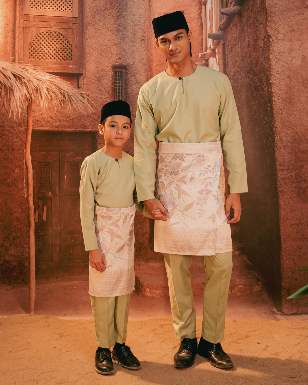 Seri Kenanga Instant Sampin Kid - Soft Purple & Gold