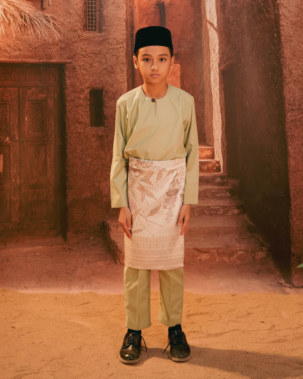 Seri Kenanga Instant Sampin Kid - Soft Purple & Gold - SampinExclusiveMy