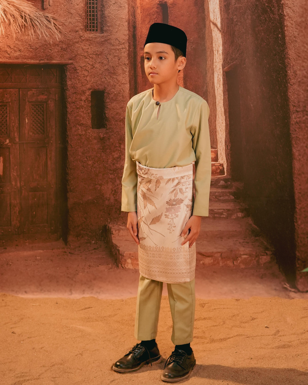 Seri Kenanga Instant Sampin Kid - Soft Purple & Gold