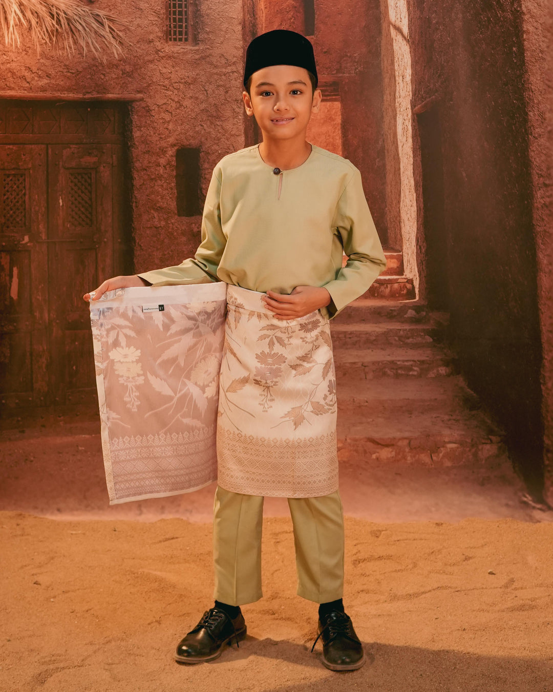 Seri Kenanga Instant Sampin Kid - Soft Purple & Gold