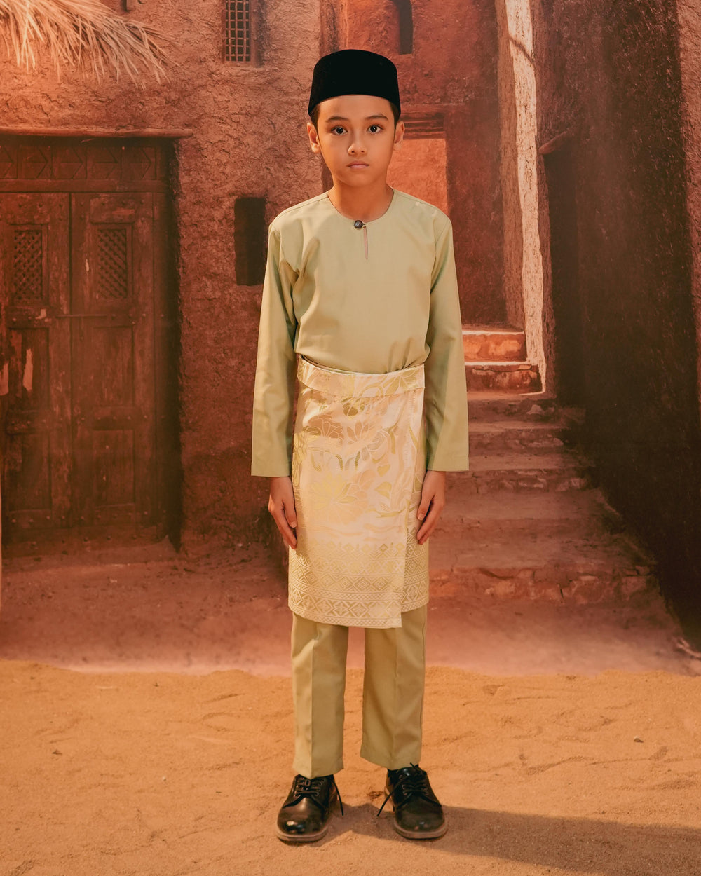 Padi Instant Sampin Kid - Offwhite & Soft Green - SampinExclusiveMy