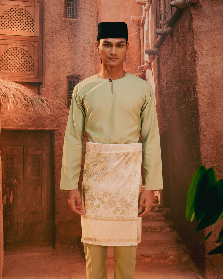 Seri Istana Instant Sampin Adult - Soft Green & Olive