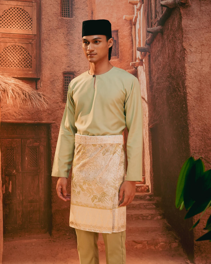 Seri Istana Instant Sampin Adult - Soft Green & Olive