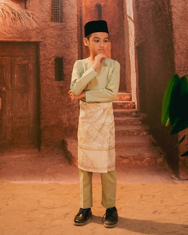 Seri Istana Instant Sampin Kid - Soft Green & Olive