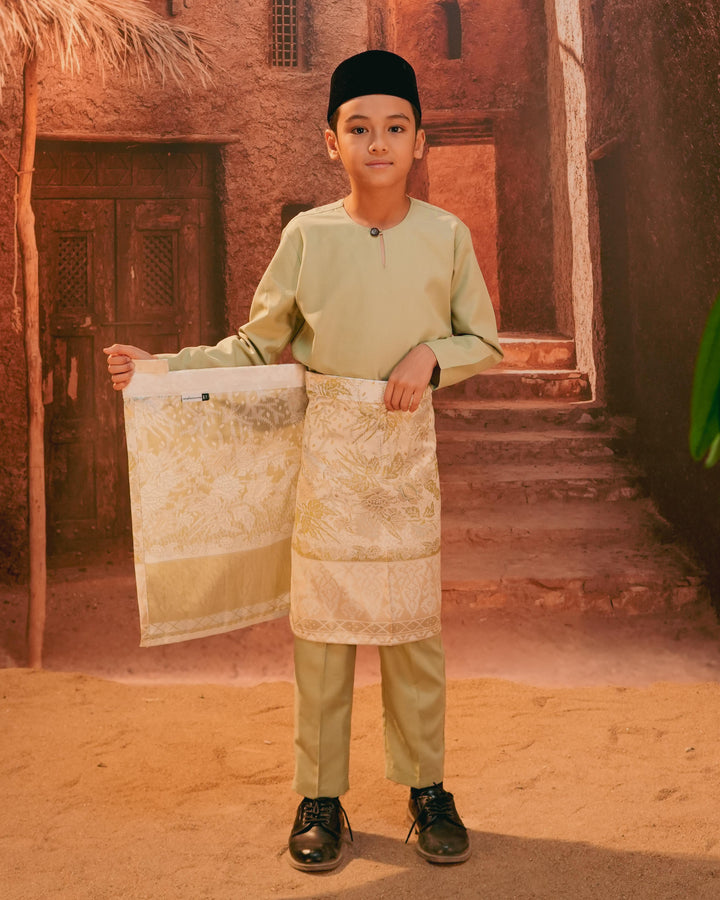 Seri Istana Instant Sampin Kid - Soft Green & Olive