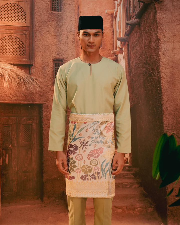 Rimba Hijau Instant Sampin Adult - Offwhite & Mix