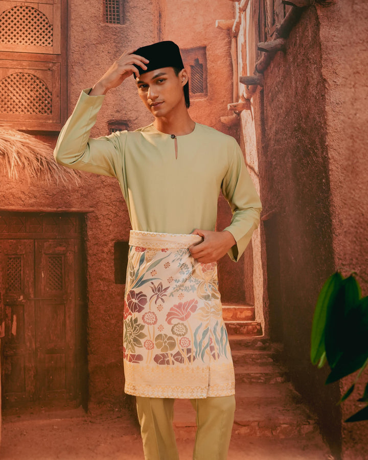 Rimba Hijau Instant Sampin Adult - Offwhite & Mix