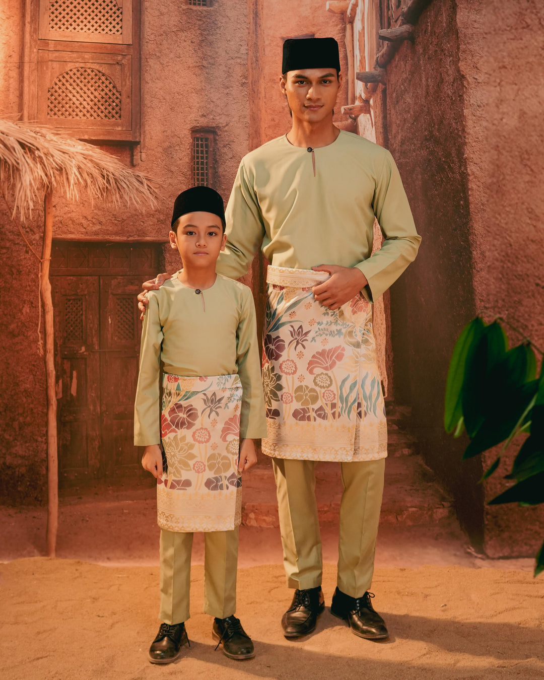 Rimba Hijau Instant Sampin Kid - Offwhite & Mix