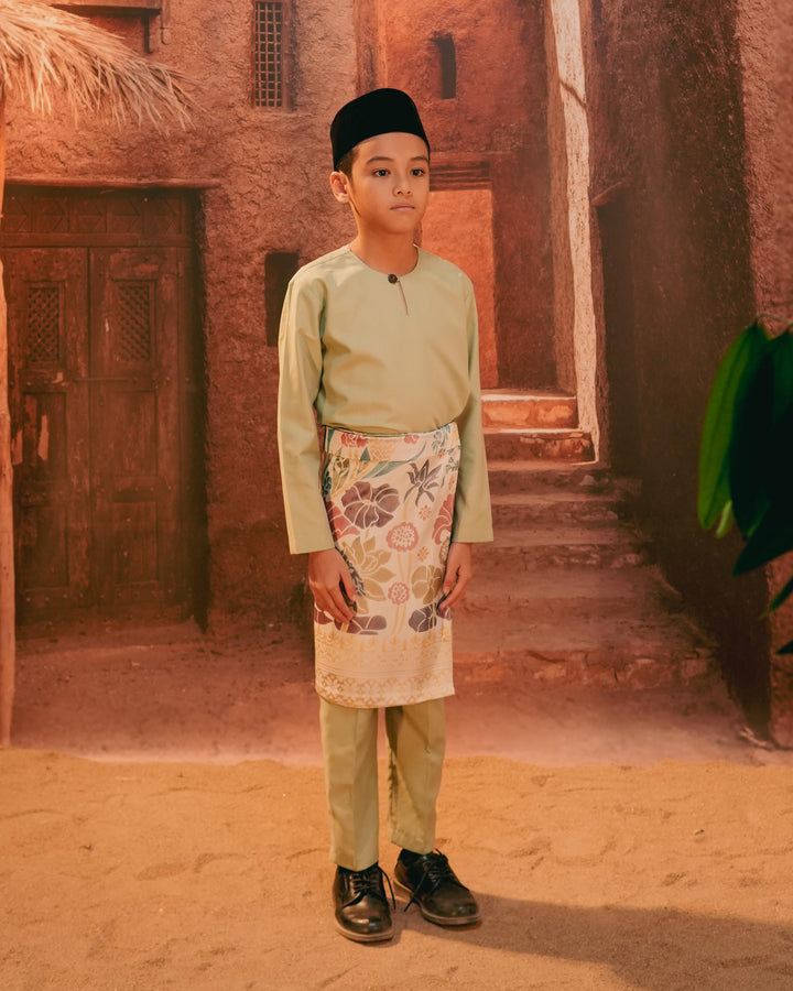 Rimba Hijau Instant Sampin Kid - Offwhite & Mix