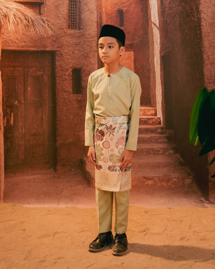 Rimba Hijau Instant Sampin Kid - Offwhite & Mix