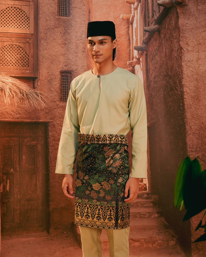 Seri Istana Instant Sampin Adult - Green & Gold